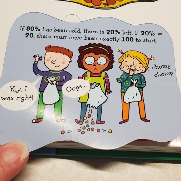 Lift The Flap Fractions And Decimals By Rosie Dickins (Hardcover) 2016 - Picture 8 of 9